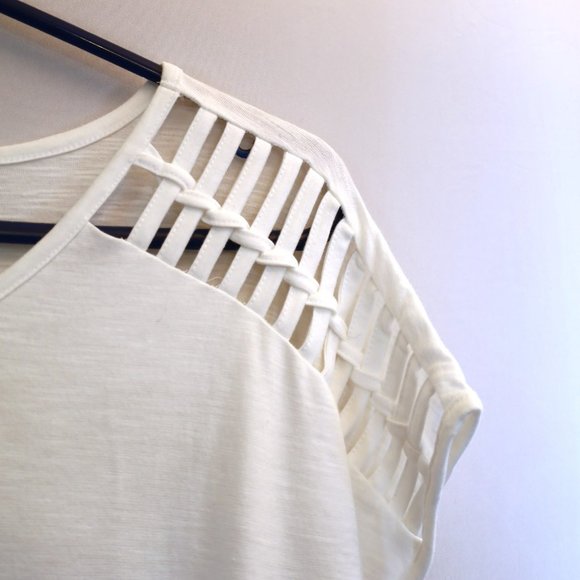 Christopher & Banks White Blouse - Picture 2 of 4